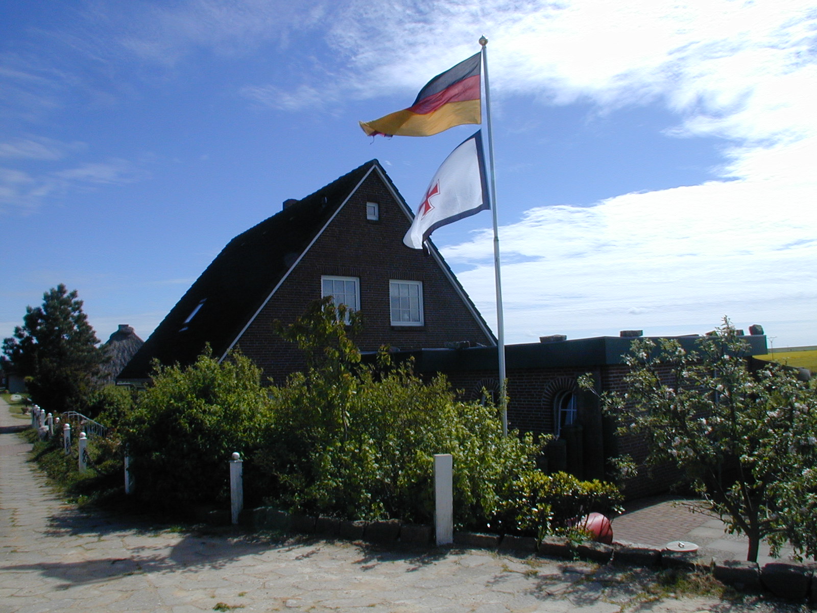 Ferienhaus Op de Diek (Nordstrand). Ferienhaus Op de Diek