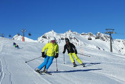 Private lessons ski/snowboard Pizol